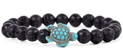 Fahlo - Sea Turtle - Lava Stone