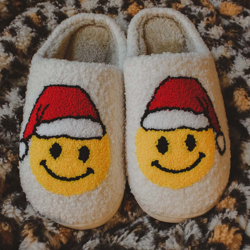 Holiday Sherpa Slippers